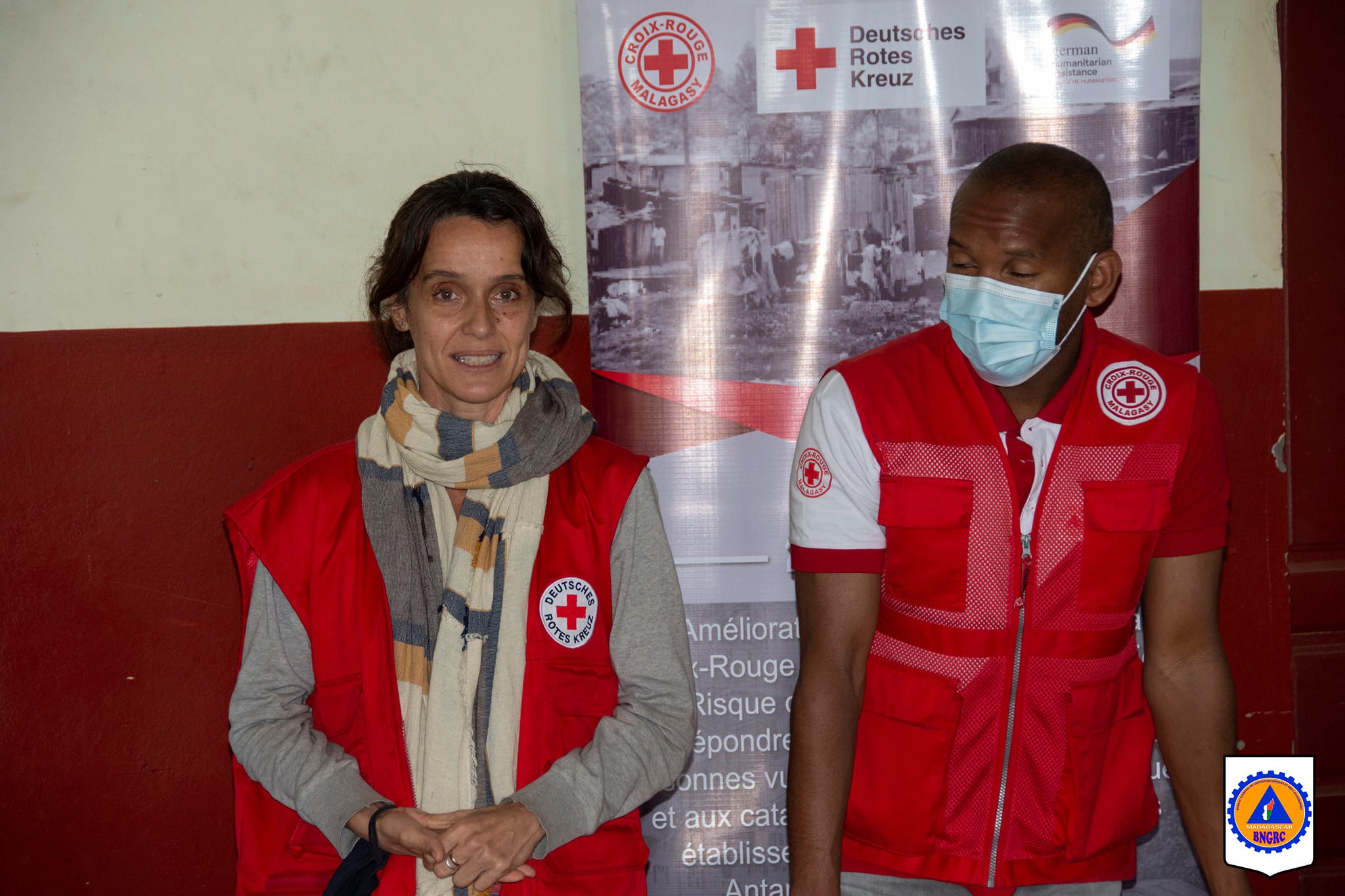 Tetikasa fanalefahana ny loza sy ny tadidom-doza miaraka amin'ny Croix-Rouge Allemande